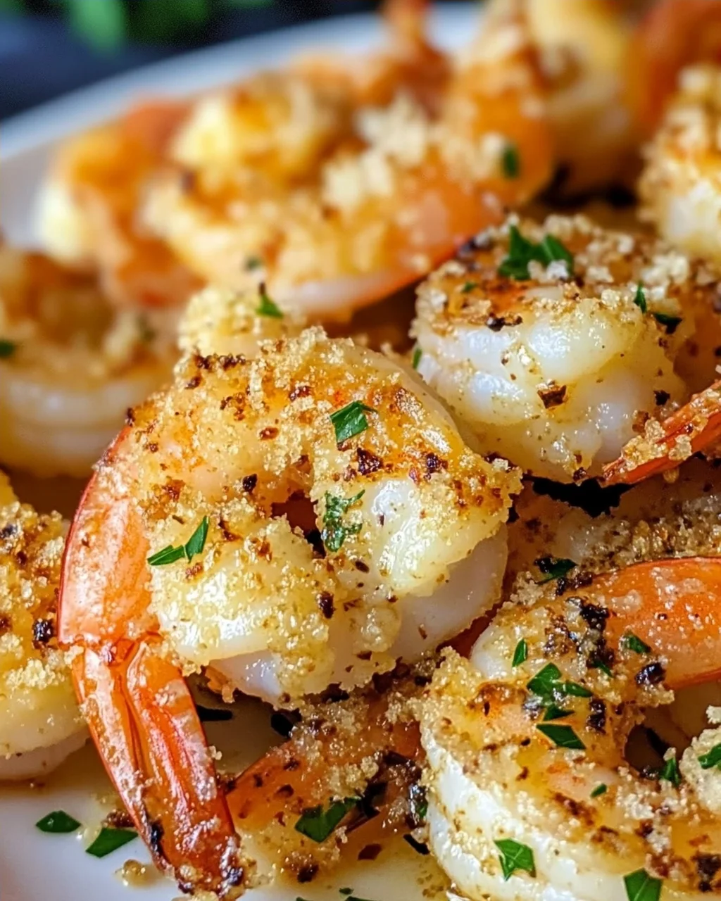 Air Fryer Knoblauch Parmesan Garnelen
