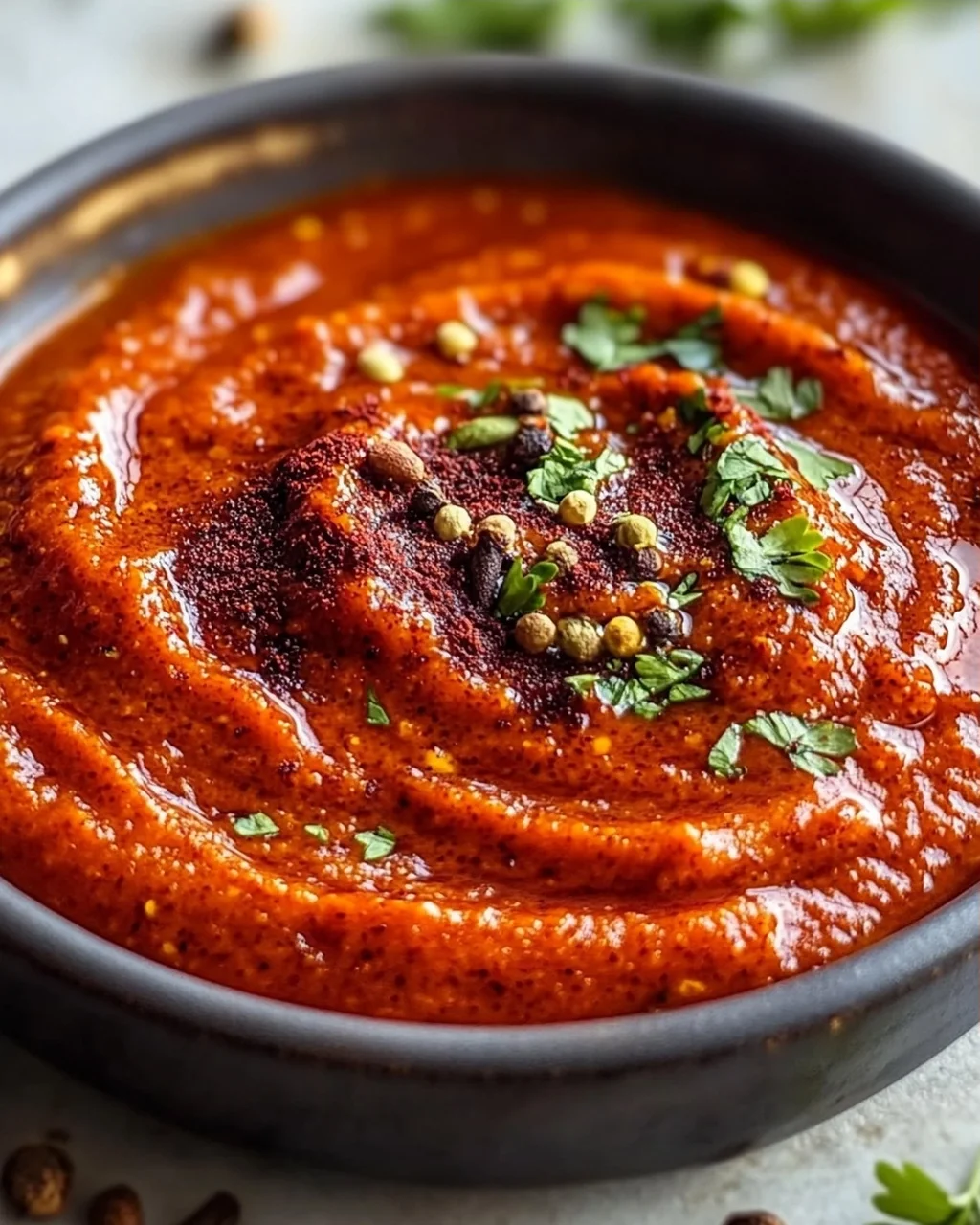 Authentische Marokkanische Harissa Sauce – Scharf & Aromatisch