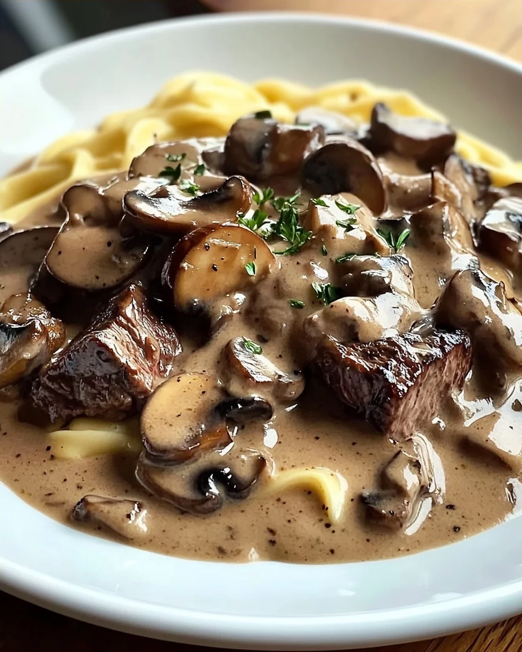 Ballerina Farm’s Rindfleisch Stroganoff – Halal Recipe