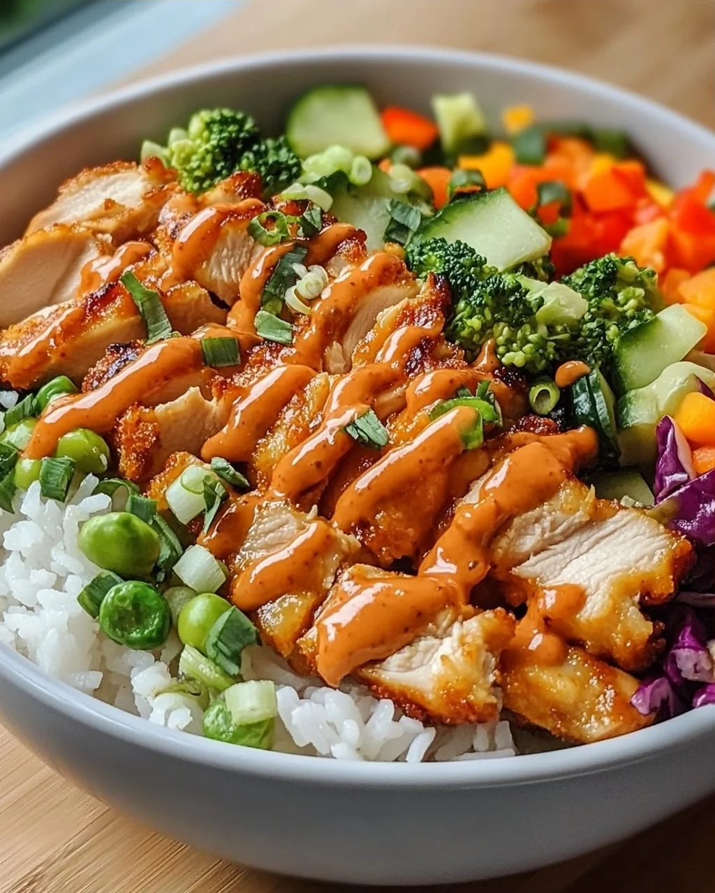 Bang Bang Chicken Bowl: Geschmacksexplosion, einfach kochen!