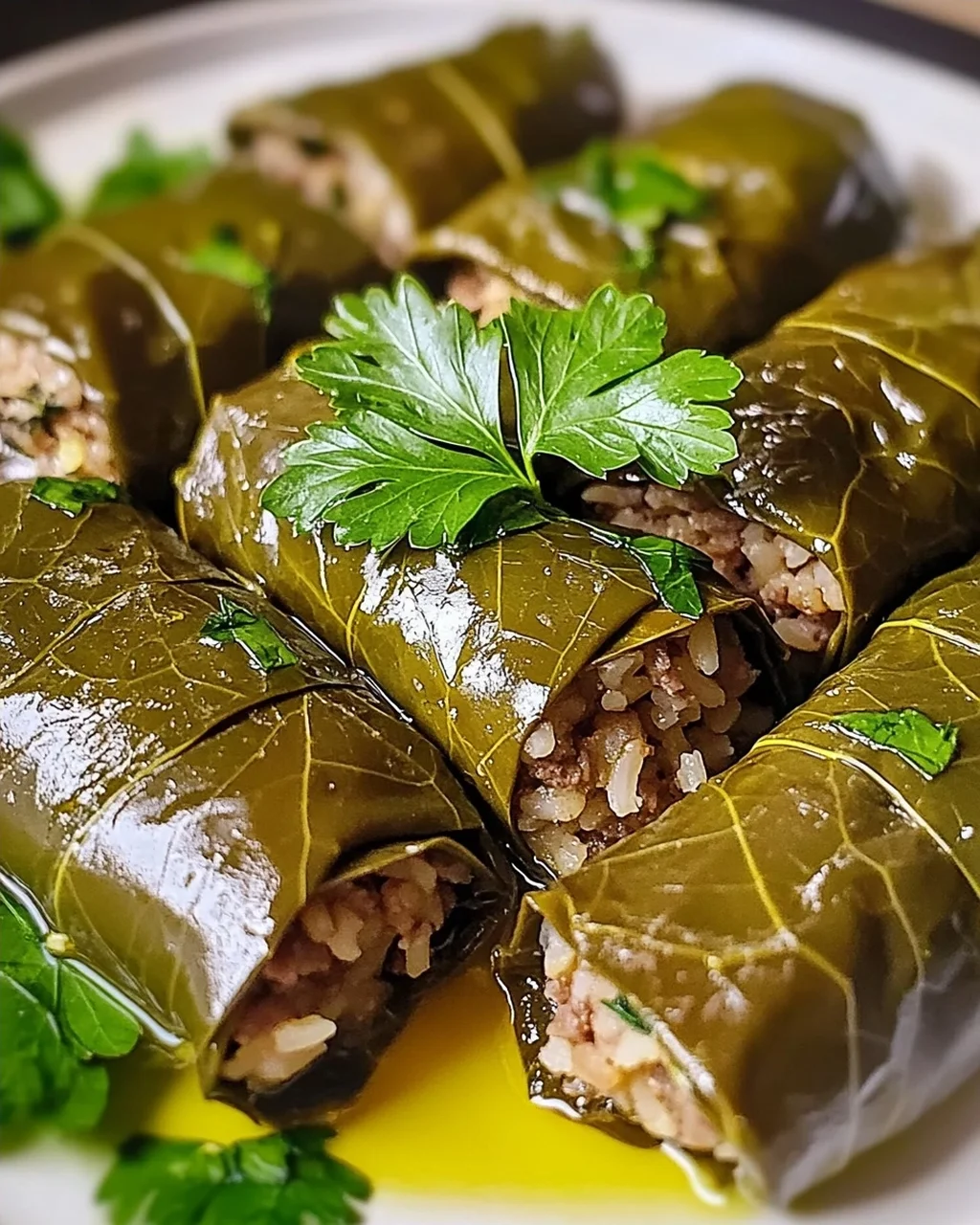 Dolmades: Einfache gefüllte Weinblätter aus Griechenland