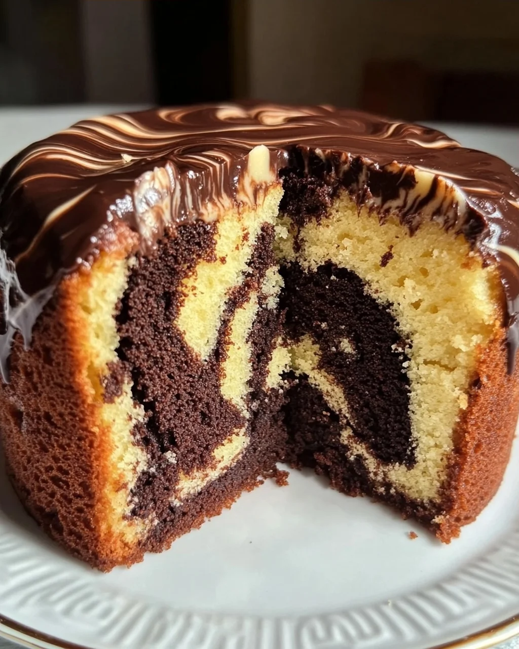 Eierlikör-Marmorkuchen