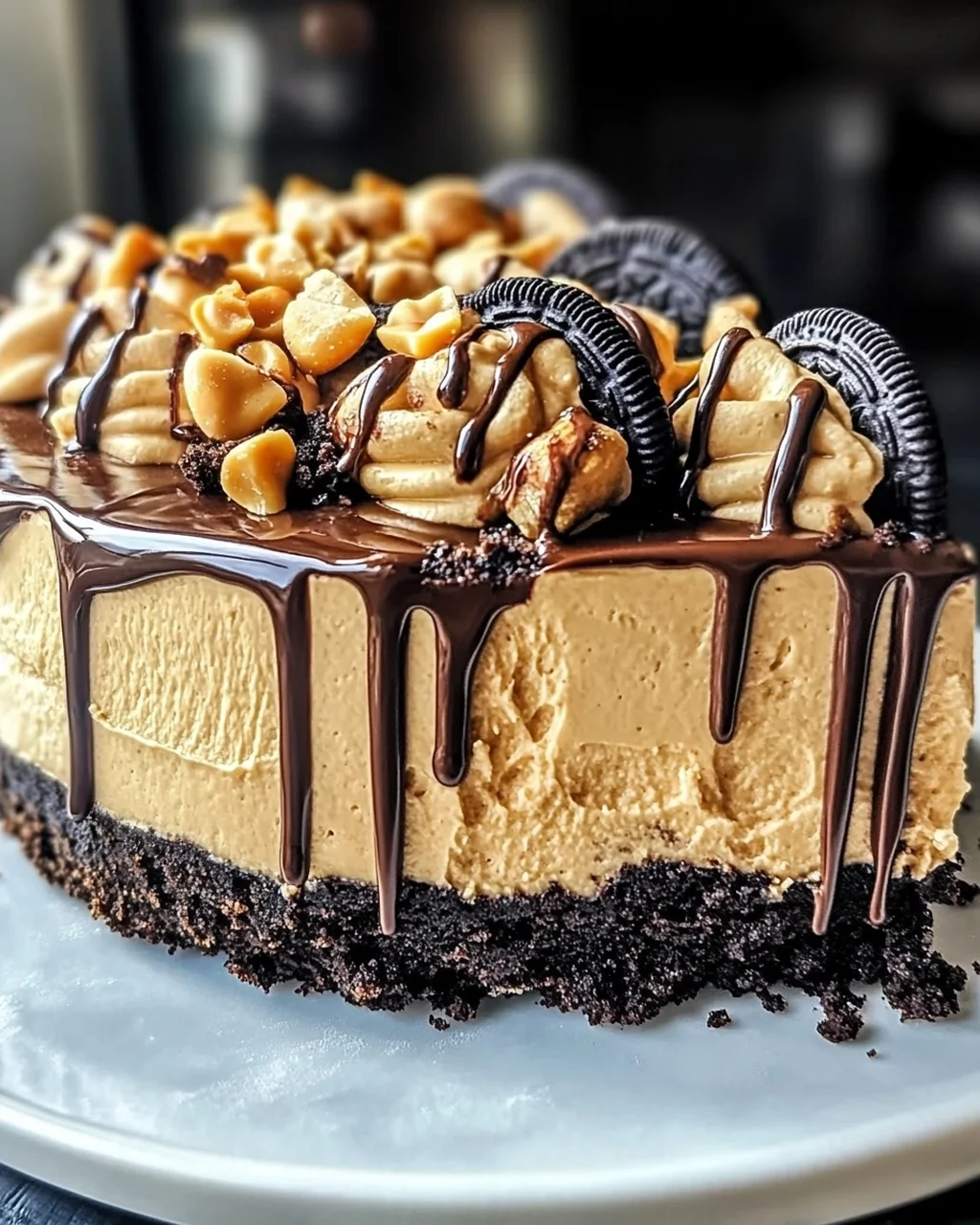 Einfache Erdnussbutter-Torte im Nu zaubern