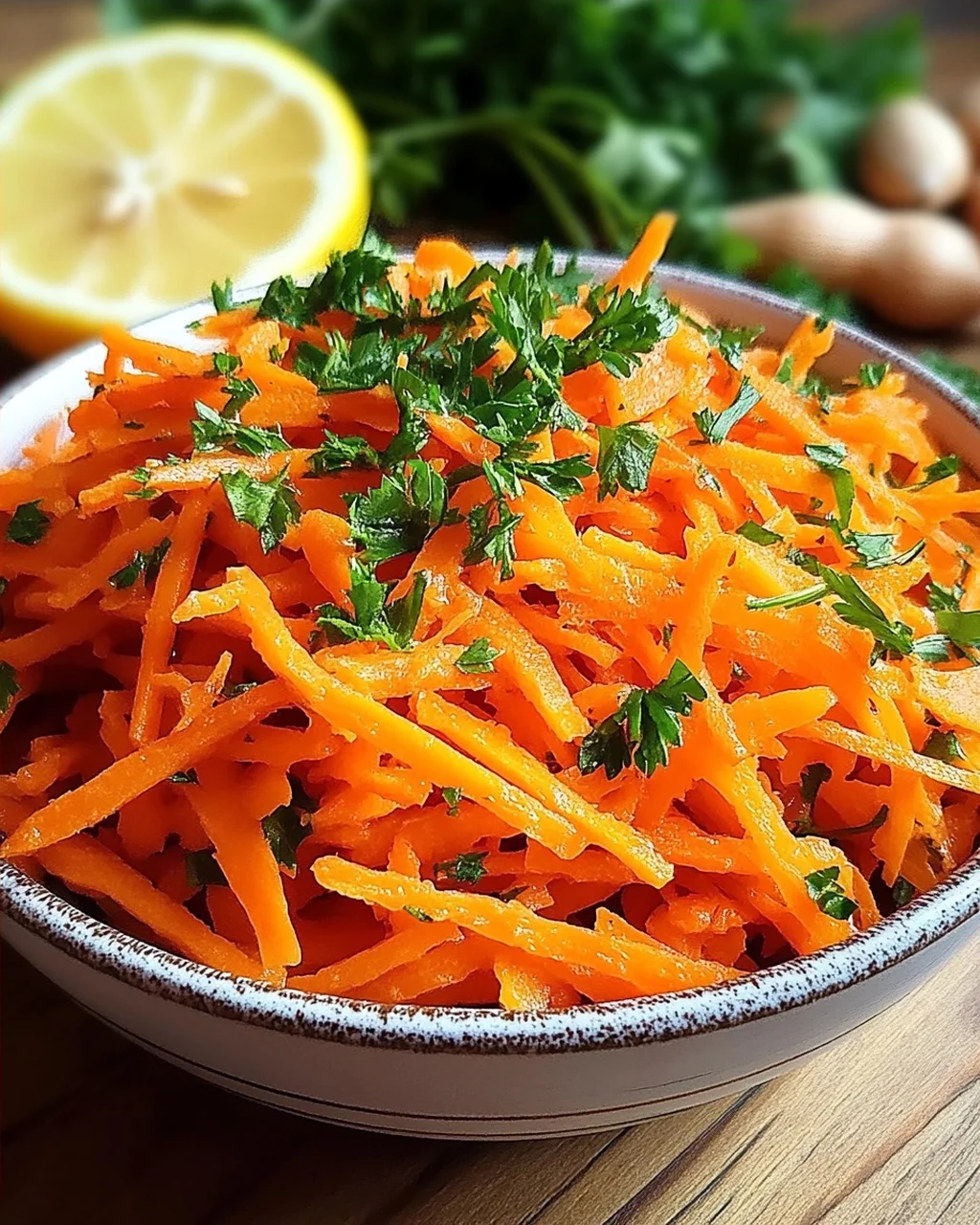 Gesunder Karottensalat