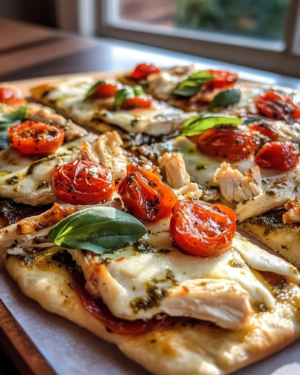 Gordon Ramsays Hähnchen-Fladenbrot-Pizza