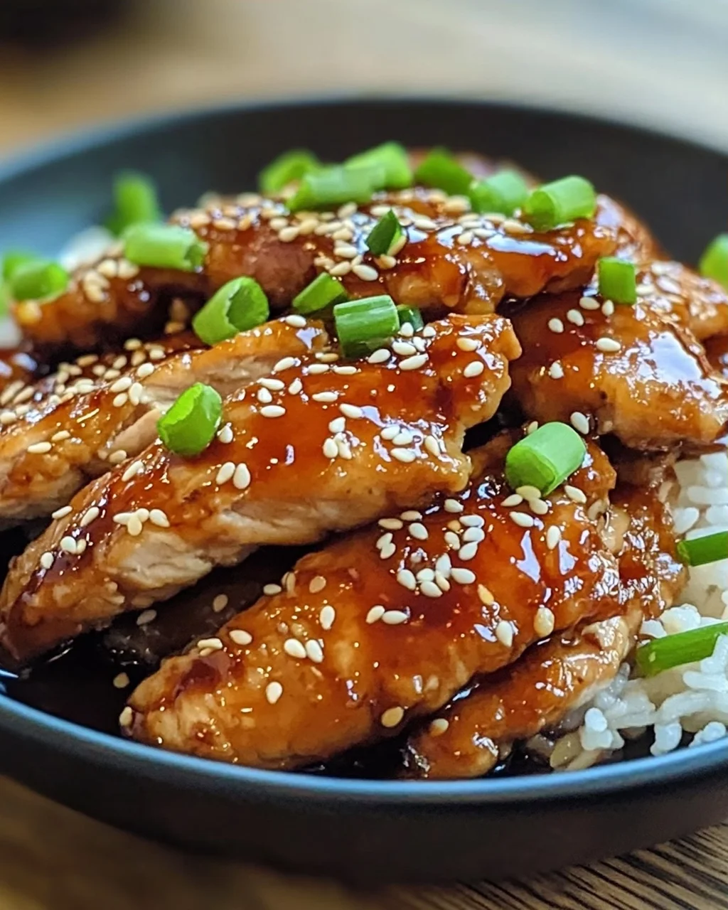 Hähnchengeschnetzeltes Teriyaki
