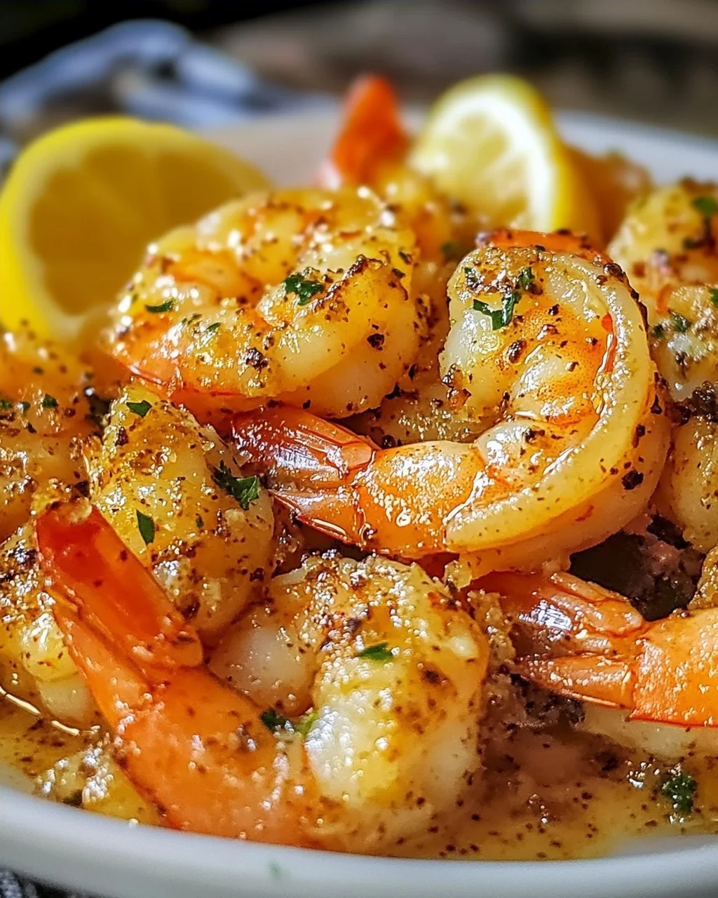 Hawaiianischer Knoblauch-Garnelen schnell zubereitet