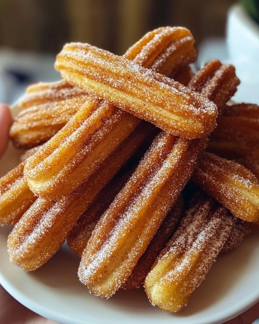Heissluftfritteuse Churros: Schnell, knusprig & kalorienarm