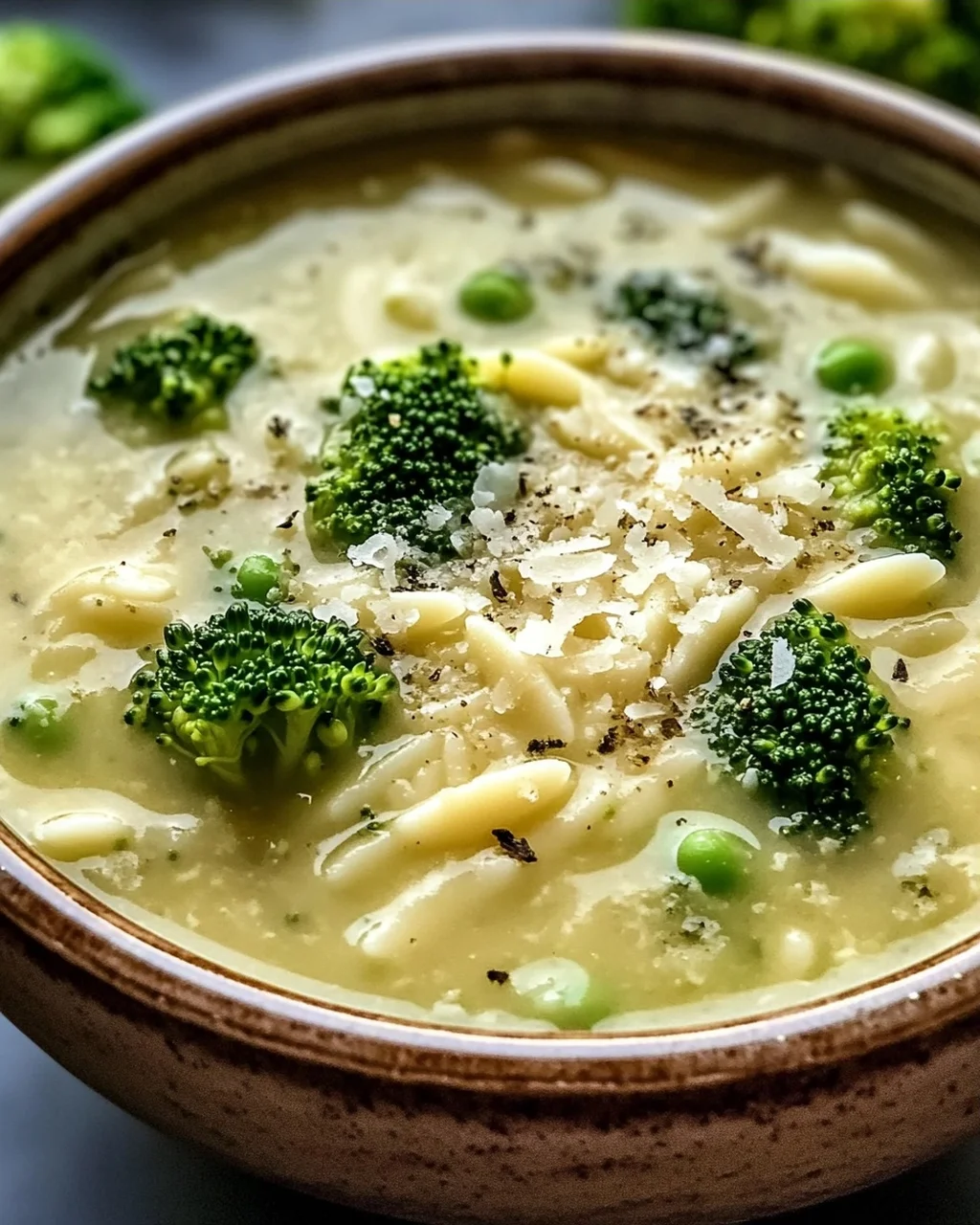Italienische Brokkolisuppe für gemütliche Abende