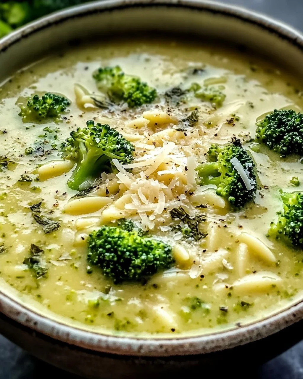 Italienische Brokkolisuppe für gemütliche Abende