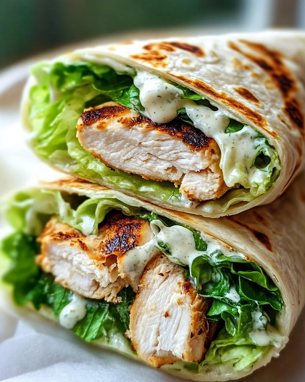 Knackige Hähnchen Caesar Wraps – Schnell & unwiderstehlich!