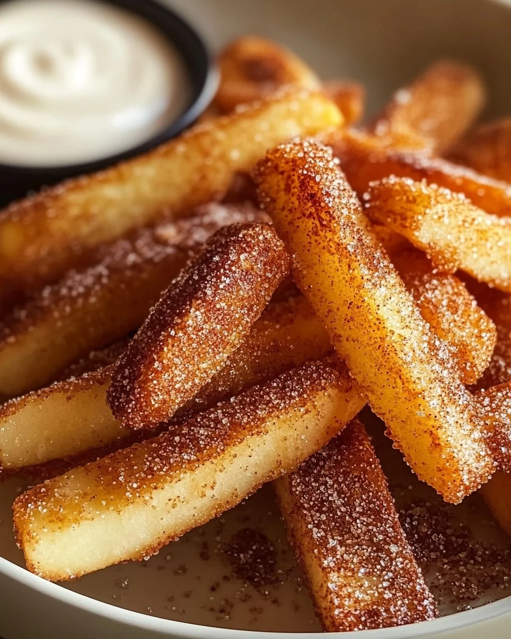 Knusprige Air Fryer Apfel-Pommes: Süßer Snack leicht gemacht!