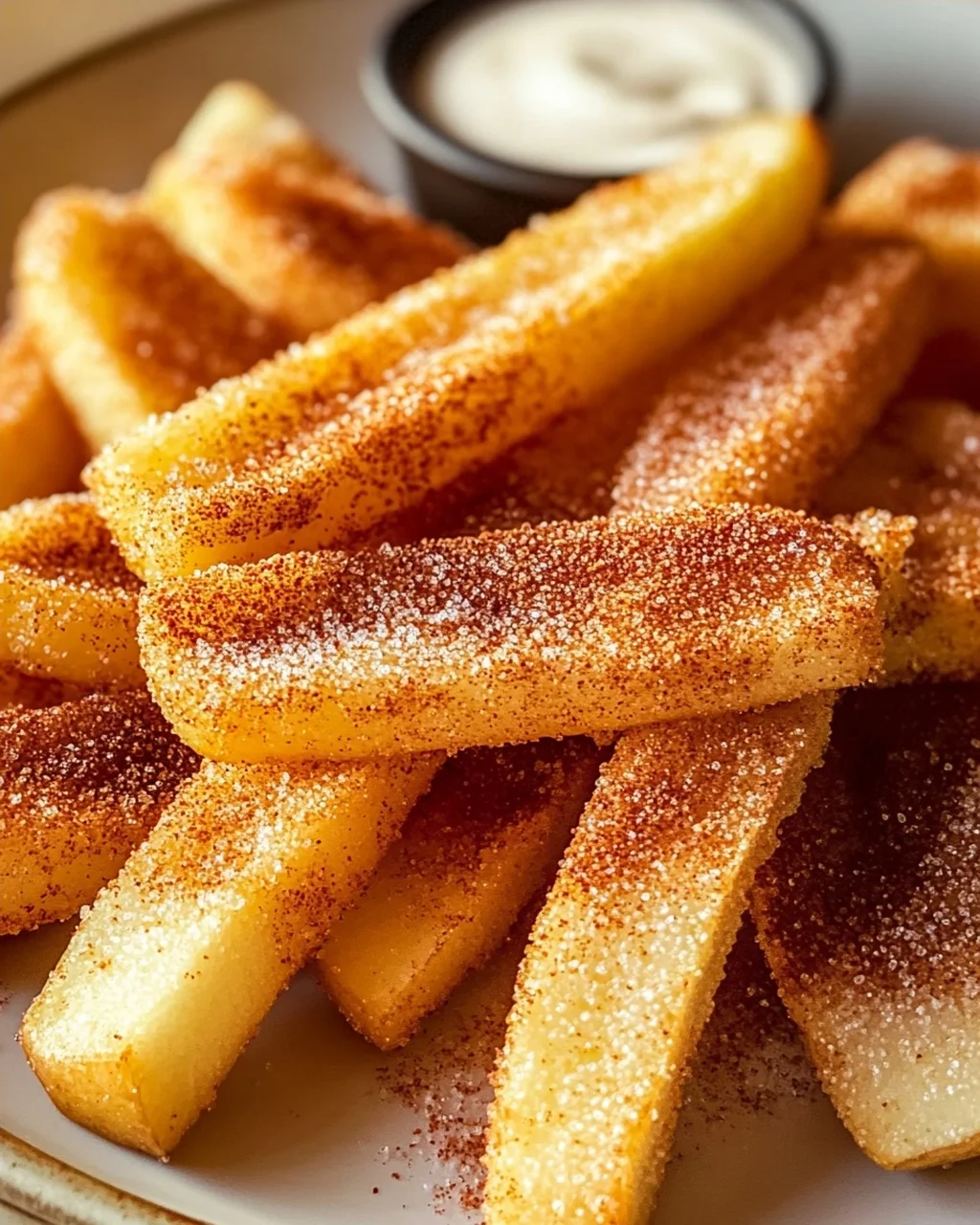 Knusprige Air Fryer Apfel-Pommes: Süßer Snack leicht gemacht!