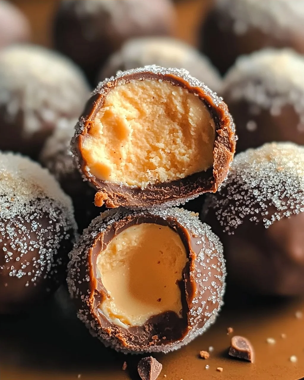 Kürbis Käsekuchen Pralinen für den perfekten Herbstsnack