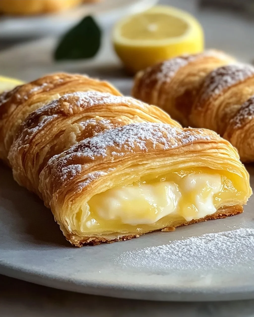 Lemon Cream Cheese Crescent Danish – Frischer Genuss für Jeden!