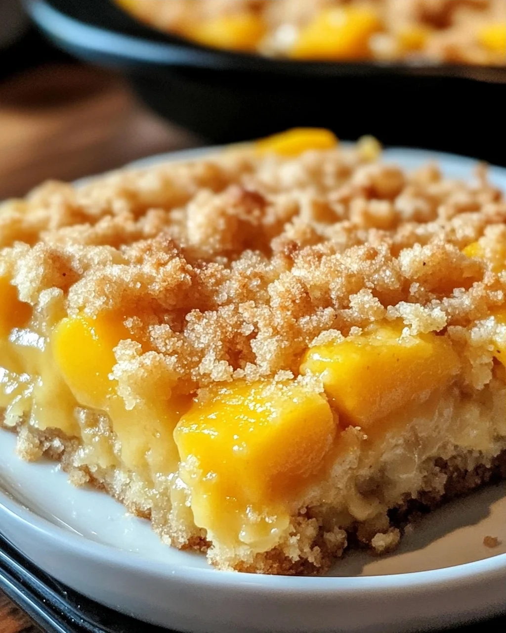 Mango-Streuselkuchen: Der perfekte Sommerschmaus