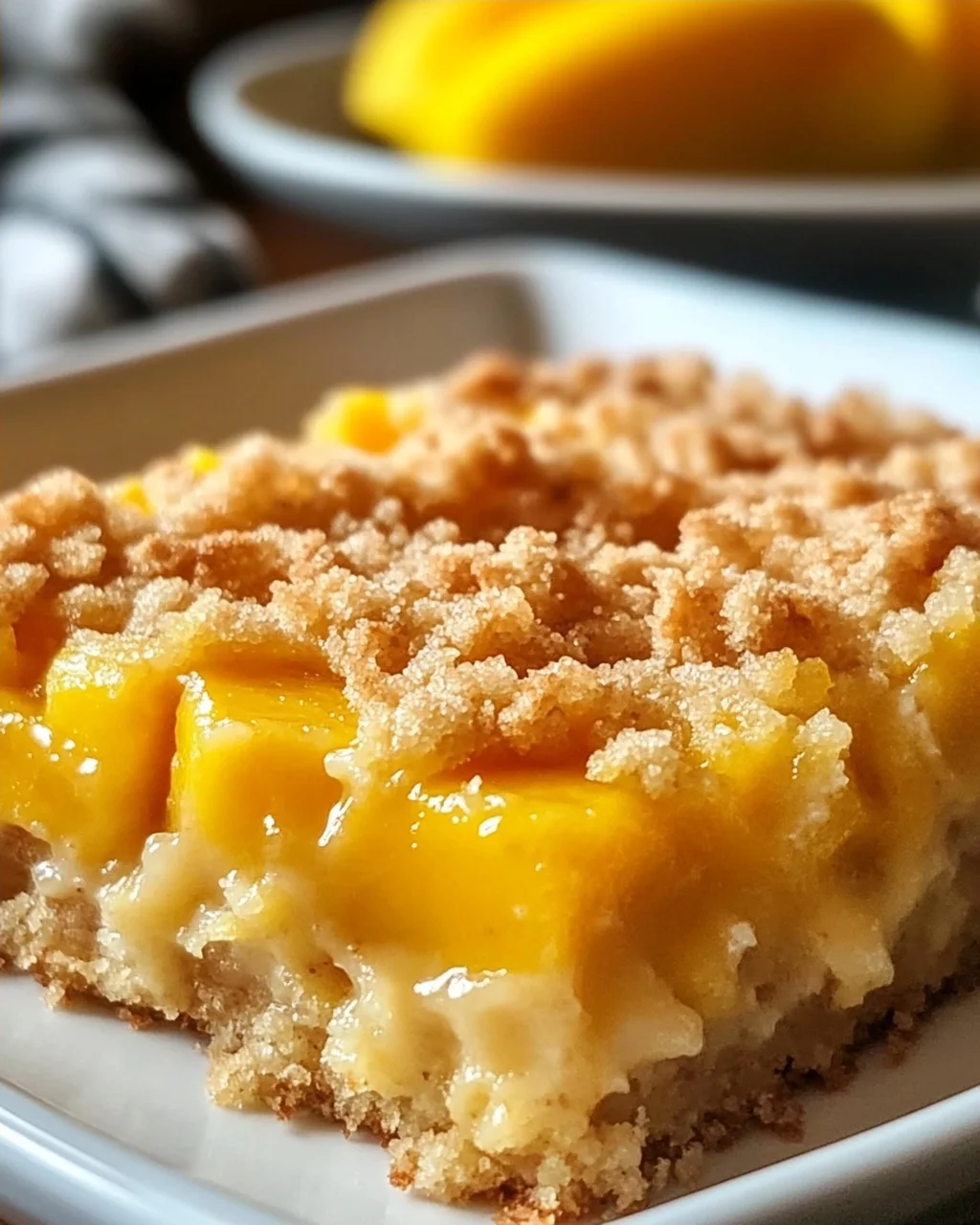 Mango-Streuselkuchen: Der perfekte Sommerschmaus