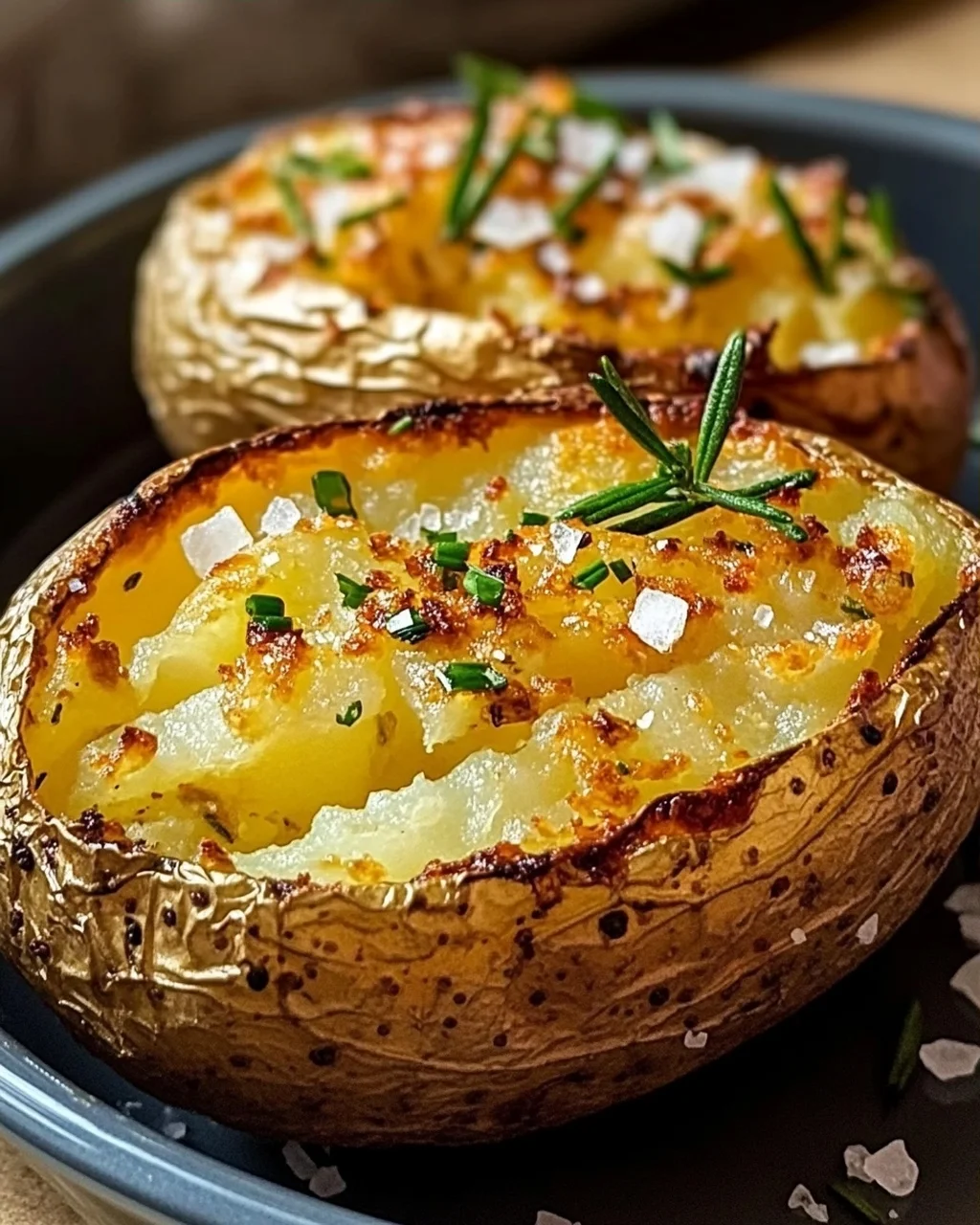 Ofenkartoffel aus der Heißluftfritteuse