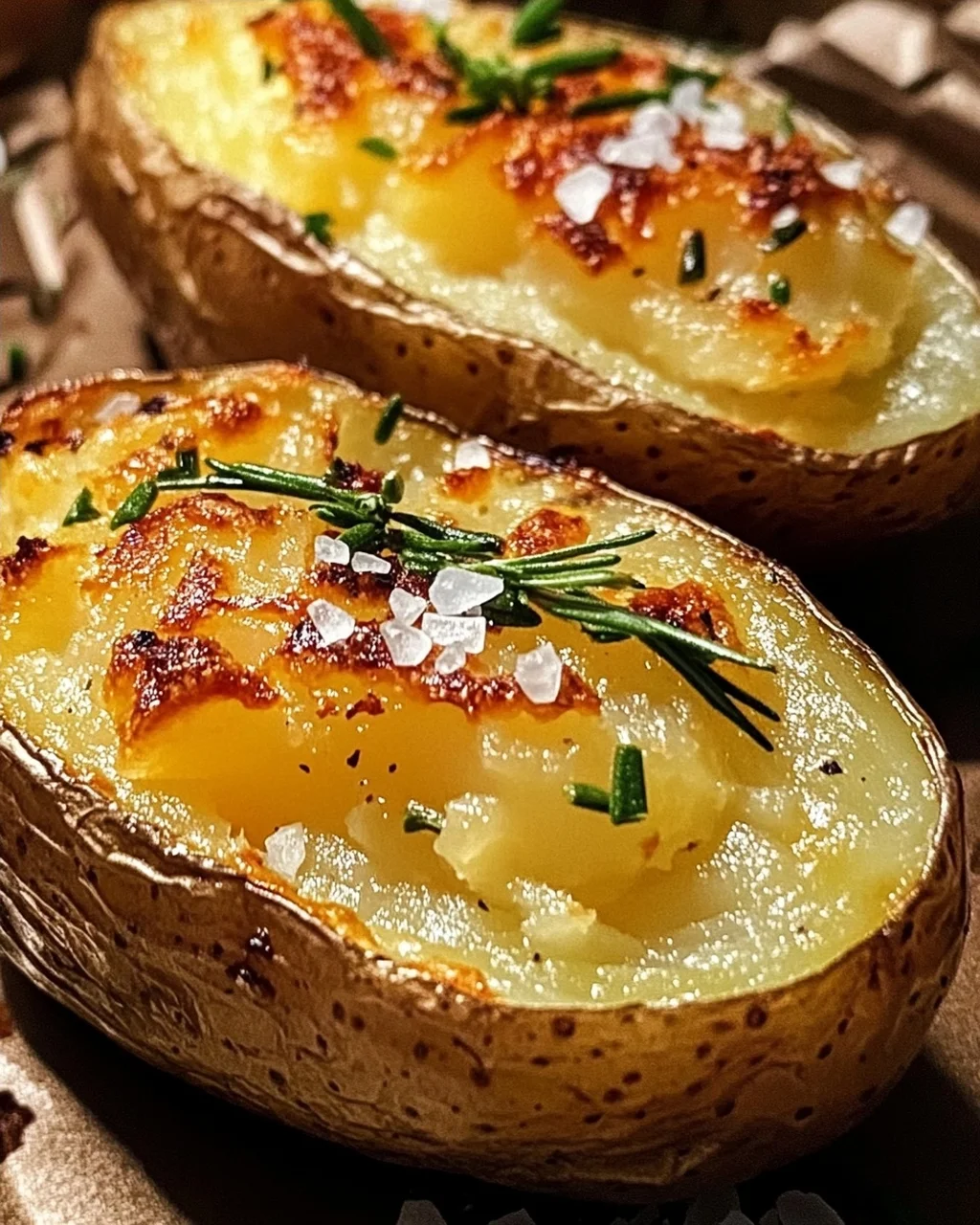 Ofenkartoffel aus der Heißluftfritteuse