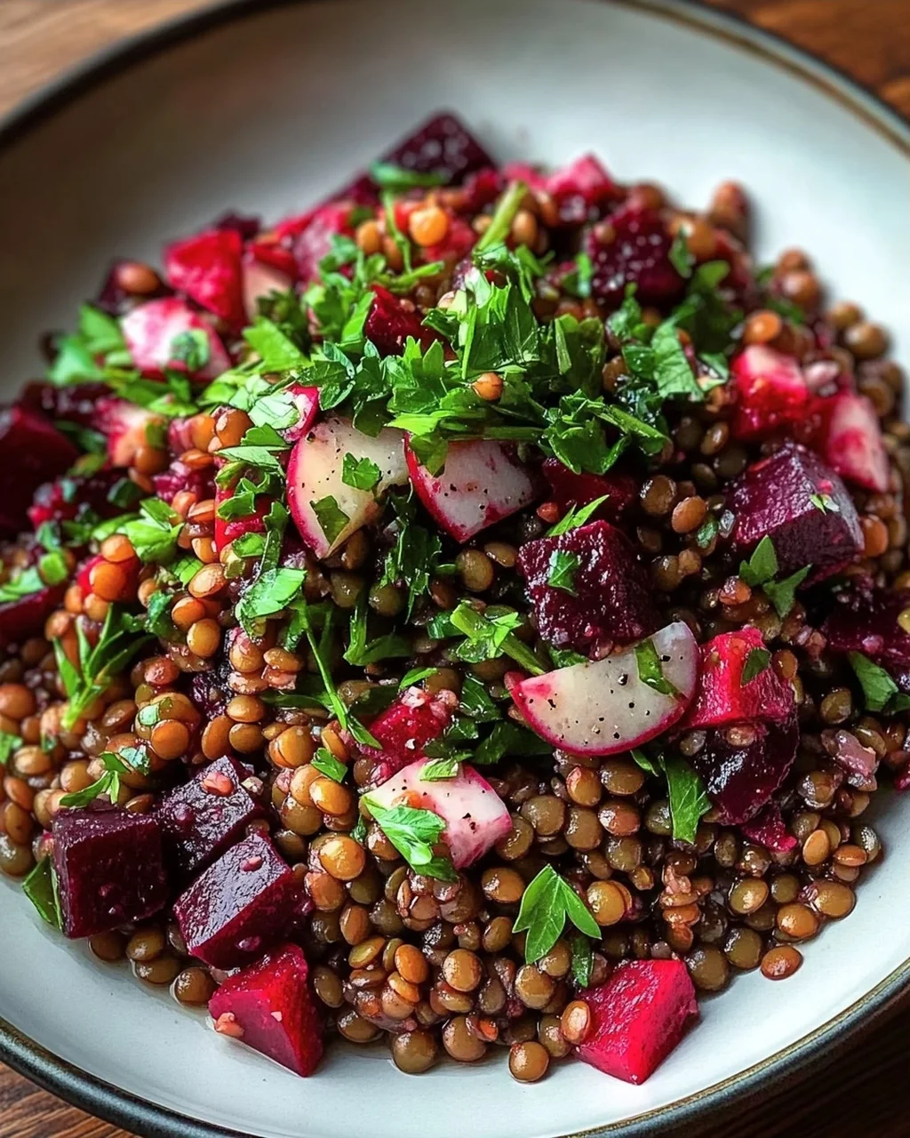 Rote Bete Linsen Salat: Einfaches Rezept für gesunden Genuss