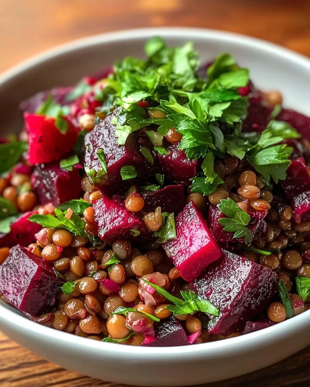 Rote Bete Linsen Salat: Einfaches Rezept für gesunden Genuss