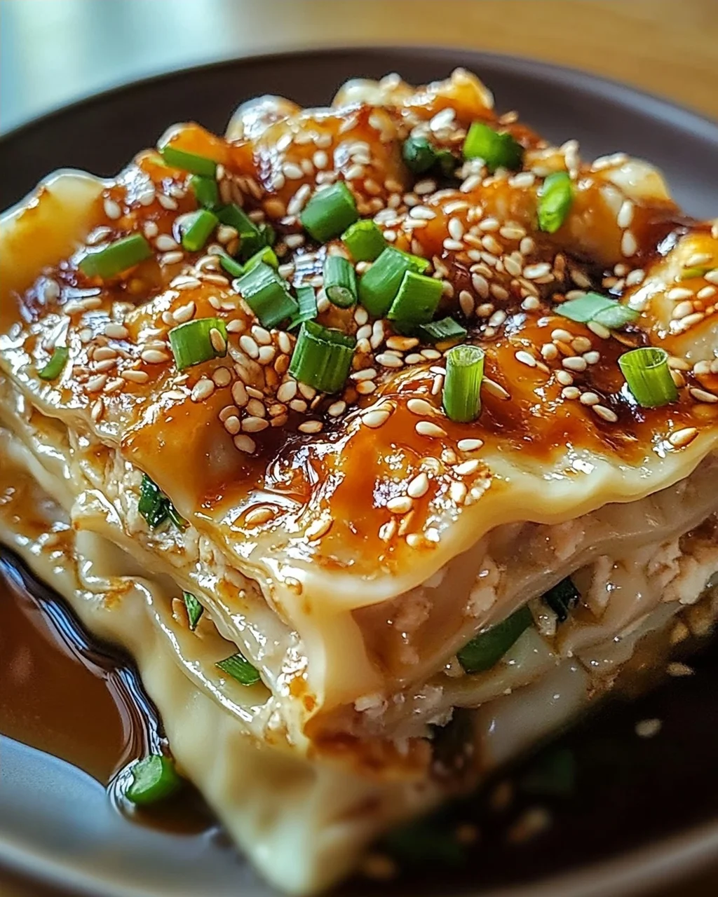 Teigtaschen-Lasagne für dein komfortables Dinner