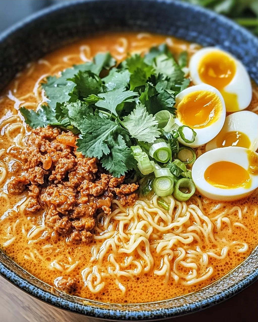 Thai Kokosnuss-Curry-Ramen in 30 Minuten