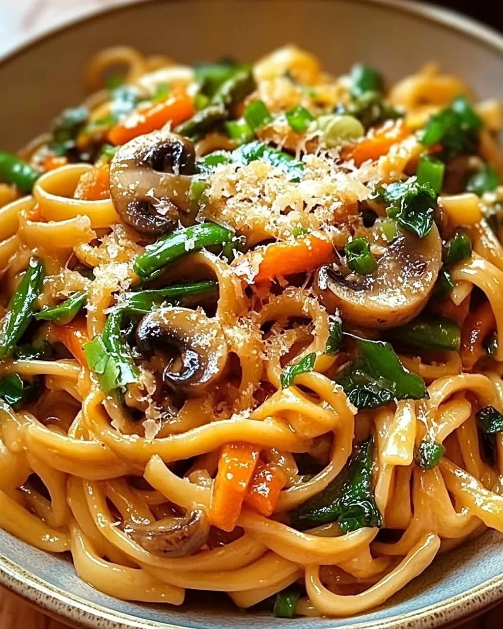 Würzige Miso Pasta