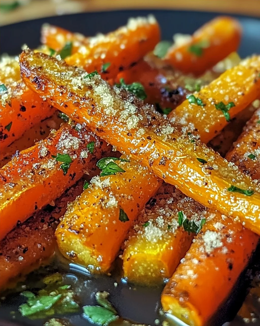 Zerschlagene Karotten: Knusprig und Gesund genießen
