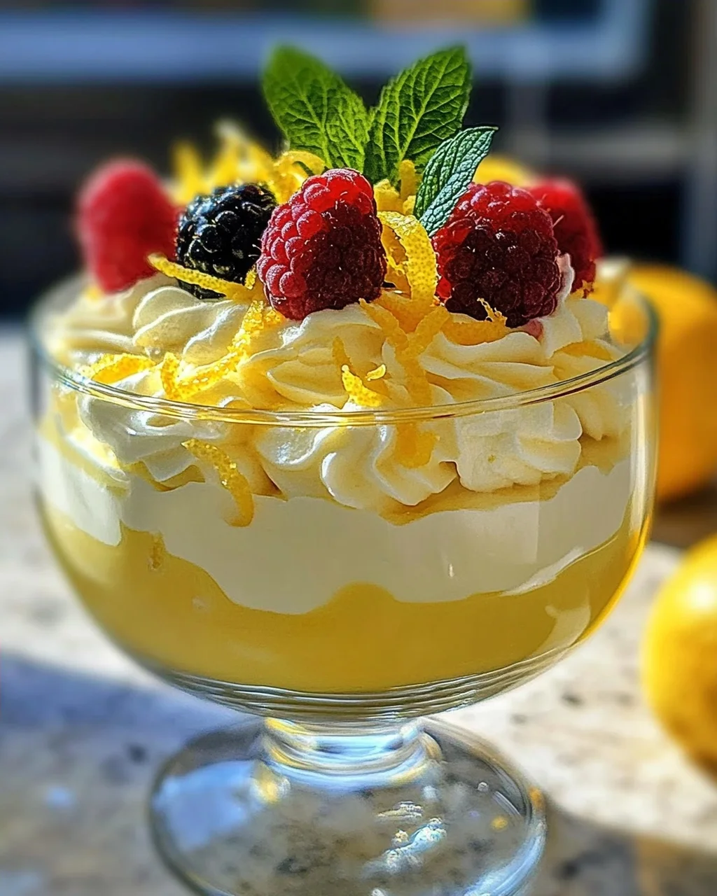 Zitronen Mascarpone Creme: Einfaches, Himmlisches Dessert
