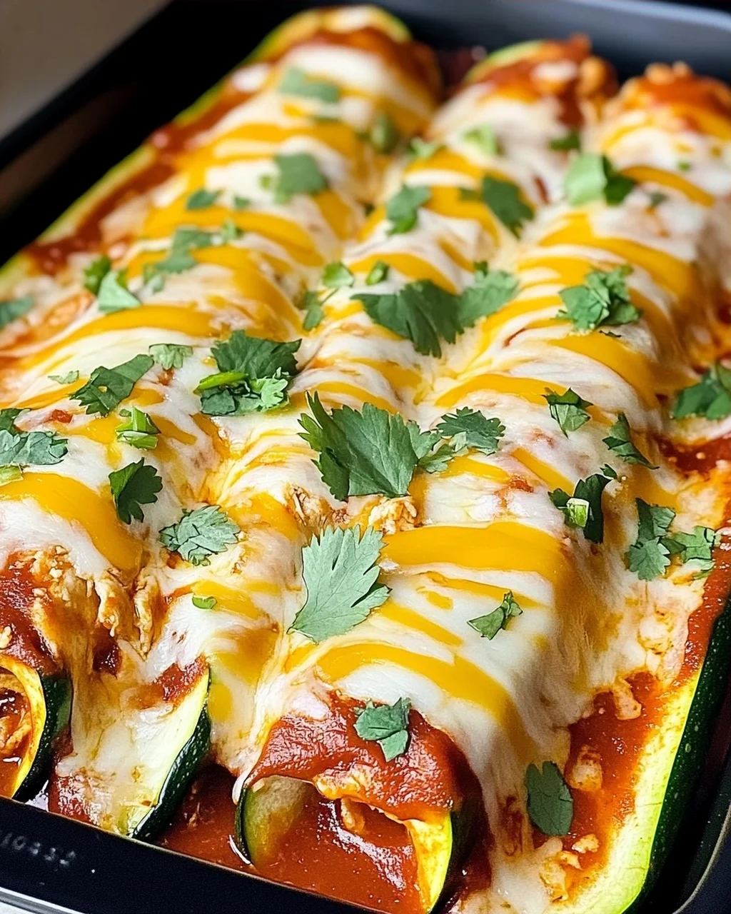 Zucchini-Enchiladas gesund und lecker genießen
